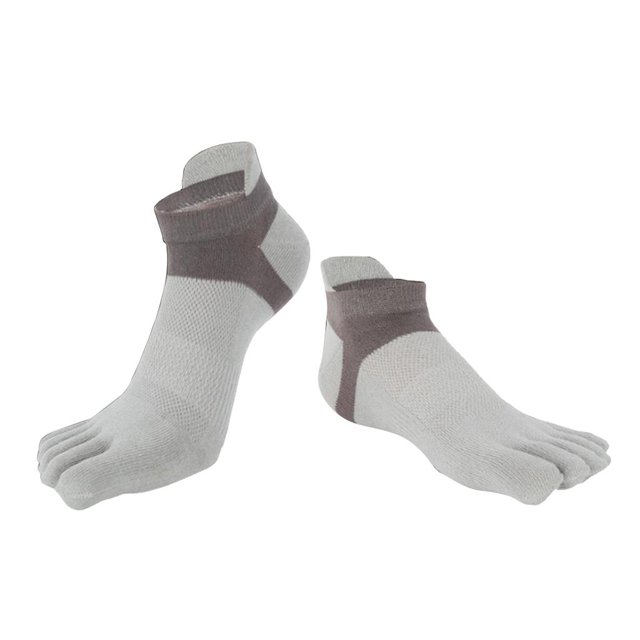 Calcetines de Cinco Dedos Baoblaze Talla Única Gris