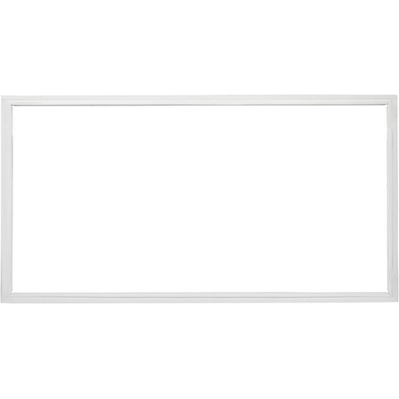 Whole Parts Refrigerator/Freezer Door Gasket Seal (White), Part# WP4-65151-004 - Replacement & Compatible with Some Amana, Maytag, Crosley and Whirlpool Refrigerators