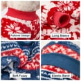 thumbnail image 4 of Suéteres Kyaringtso para perros rojos y azules, paquete de 2 unidades, talla XS, 4 of 6