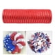thumbnail image 2 of Rollos de lámina metálica resistente de 10 yardas para decoración patriótica y coronas. 1PC rojo, 2 of 6