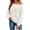 49#Complexion, variant on Off Shoulder Sweater for Women Knit Long Sleeve Oversized Pullover Loose Fit Ribbed Casual Top Wide Boat Neck Solid Slouchy Sweater Fall Winter Womens Top