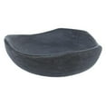thumbnail image 1 of EB-S032BL-H Black Limestone Freeform Vessel Sink, 1 of 1