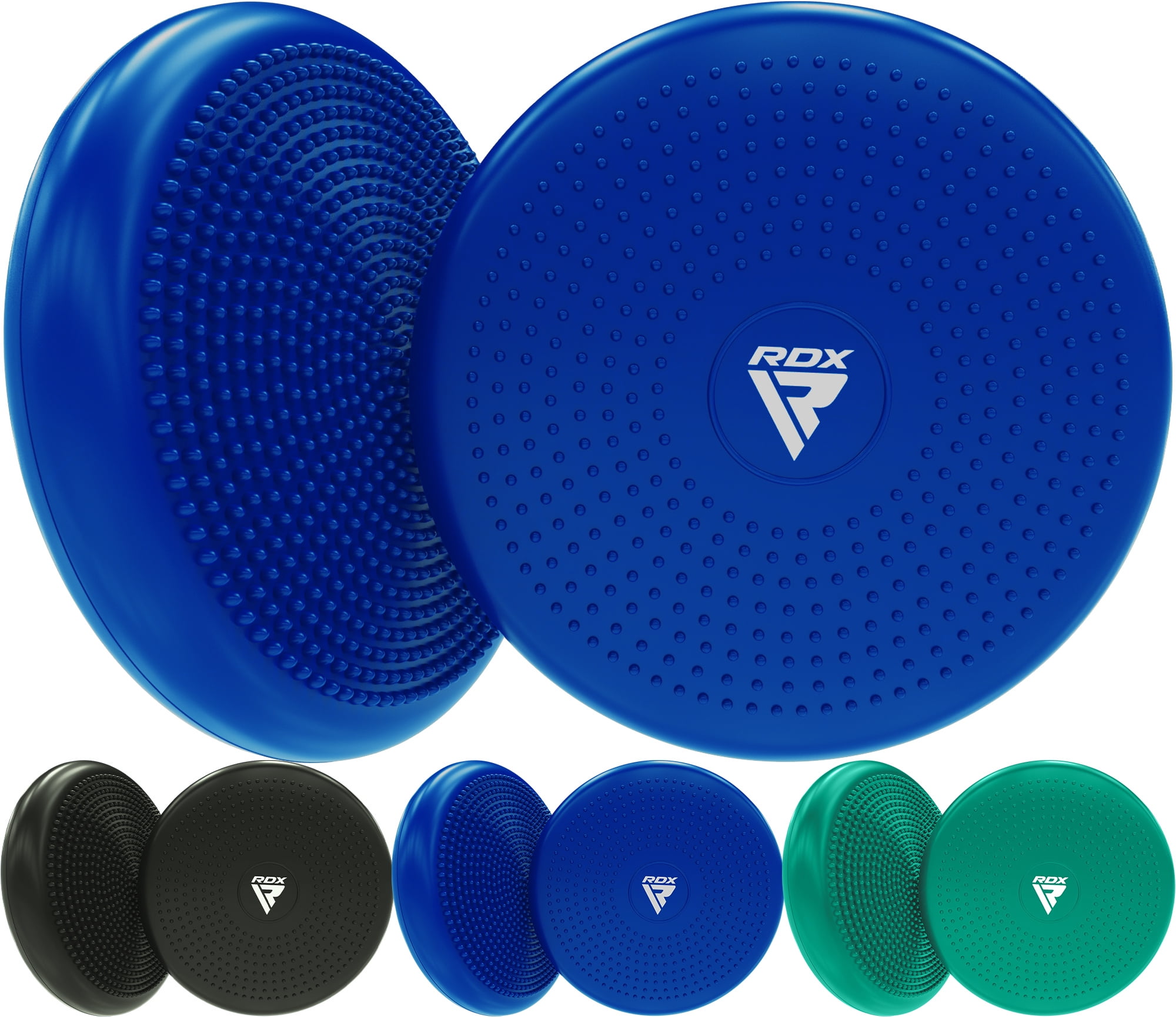 Yoga Balance Board Disc Gym Stability Air Cushion Wobble Pad Physio w/ Pump 
