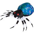 thumbnail image 1 of HOMCOM Décoration de Pelouse Gonflable 4 Pieds Long Halloween Araignée Effrayante LED, 1 of 8