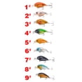 thumbnail image 1 of Señuelo de pesca, 2 uds. De anzuelos de pesca de cebo duro de plástico, señuelos de peces artificiales 3D, señuelos de cebo artificial Wobbler de 4,5 cm WD.WDQZL Hogar, 1 of 4