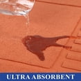 thumbnail image 4 of Superior Leo Cotton Geometric Border Bath Mat, 22" x 35", Set of 2, Copper, 4 of 10