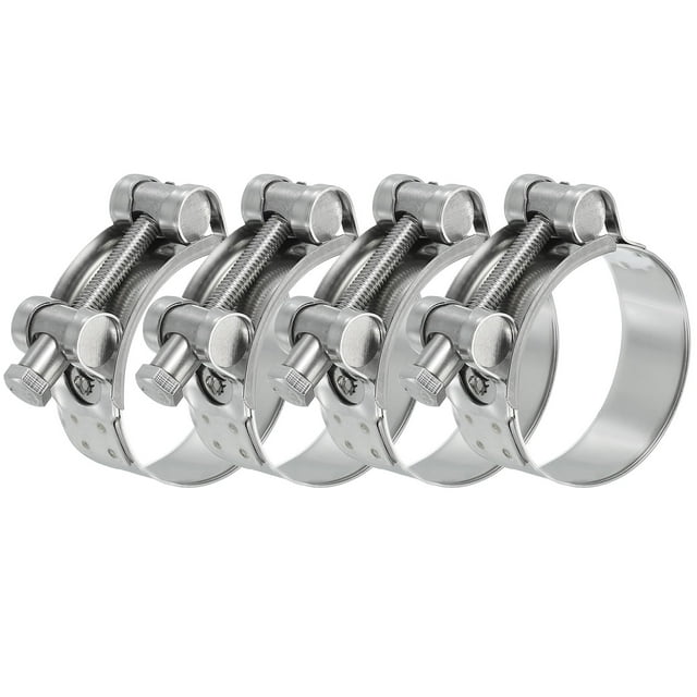 Pince de Tuyau T-Bolt, Pinces de Tube de Radiateur en Acier Inoxydable 48-51mm