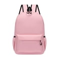 thumbnail image 3 of Clearance Sale! 1PC Casual Canvas Backpack, Extra Large Daypack for Laptops & Daily Use, Cloth, for Travel & Commuting, (32x45x16cm, Pink), 3 of 8