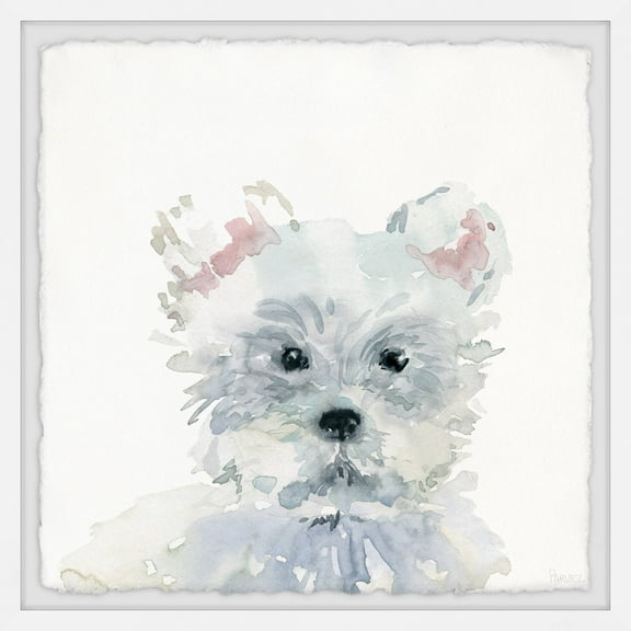Parvez Taj Teddy Dog Framed Wall Art