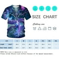 thumbnail image 4 of Rebaike Men’s Dragon Graphic T-Shirt, Fantasy Anime Style Short Sleeve Casual Tee, 4 of 7