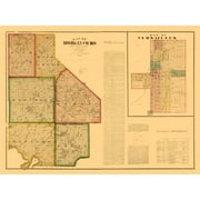 Morgan County Missouri - Higgins 1880 - 23.00 x 30.71 - Glossy Satin Paper
