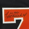 thumbnail image 3 of Autographed/Signed Juan Marichal San Francisco Black Baseball Jersey JSA COA, 3 of 4