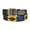 Navy/ Yellow, variant on RESISTANCE Polo Belt for Men | Hand Stitched Leather Belt With Colorful Embroidery | Gaucho Style Belt 1.5” Wide