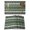 Green, variant on Brown Black Boho Placemats Set of 8 Vintage Tribal Striped Southwestern Place Mats Indoor Wipeable Table Mats Washable Cloth Dining Table Placemats for Kitchen Holiday Party Home Decor 13x19 Inch