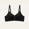 thumbnail image 2 of 2-Pack Women's Seamless Underwirefree Sports Bra, Comfortable No Underwire Full Cup Bralette for Everyday Wear, 2 of 4