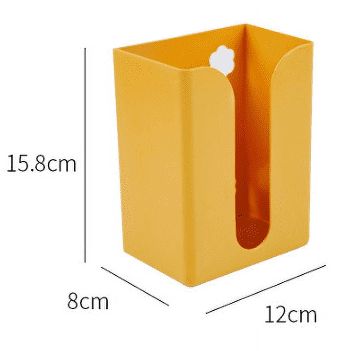 1pc Wall Mounted Tissue Box Without Trace, Creative Tissue Holder For  Living Room, Kitchen And Bedroom