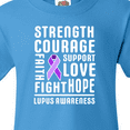 thumbnail image 4 of Inktastic Lupus Awareness Strength Support Courage Youth T-Shirt, 4 of 5