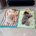 thumbnail image 2 of Breathable Padded Pet Sleep Pad Ice Silk Ice Mats For Hot Day Heat Winter Warmth Gentle and Easy to Clean Bed Cushion, 2 of 9