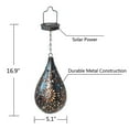 thumbnail image 3 of Sentmoon Electronics Gadgets Solar Outdoor Courtyard Light, Daisy Iron Pendant Light, Light, Fence LED Pendant Projection Light Electronics Gadgets Clearance Sales Today Deals Prime, 3 of 6