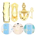 thumbnail image 5 of 1 Set Mini House Door Accessories Tiny House Door Lock Key Door Knocker Letter Box, 5 of 5