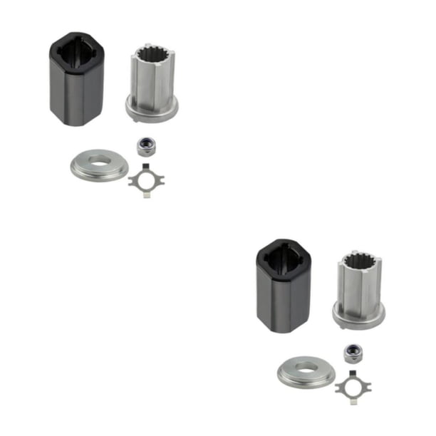 Speravity Kit de cubo fuera de borda Fácil de instalar Grado marino - Barco con kit de cubo duradero Conjunto de cubo fuera de borda Kit de cubo Como se muestra 2piezas