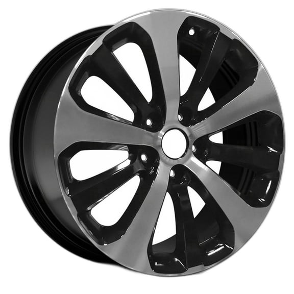 2016-2018 Kia Sorento 18" Machined Black OEM Factory Wheel Rim 52910C5220