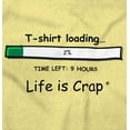 thumbnail image 2 of T-Shirt Loading Bar Funny Nerd Men's Graphic T Shirt Tees Brisco Brands S, 2 of 6