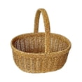 thumbnail image 3 of Woven Basket Basket Portable Lightweight Empty Easter Basket Outside Hand Basket S, 3 of 8