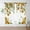 02 Sunflower Butterfly Flower, variant on Purple Butterfly Kitchen Curtain 27.5W X 39L Inch 2 Panel Rod Pocket Lilac Floral Lavender Spring Floral Summer Farmhouse Simple Leaves Small Short Cafe Tier Girl Window Drapes Bathroom Decor