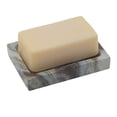 thumbnail image 3 of ELLE Paris Square Polyresin Soap Dish in Agate, 3 of 4