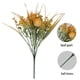 thumbnail image 3 of Bearachild Fondo decorativo de rama de flores artificiales, de simulación DIY, adorno de ramo de plantas, tallo largo, decoración de cumpleaños Decoración Naranja Bearachild HA065354-02, 3 of 6