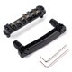 thumbnail image 2 of Roller Saddle Puente Tailpiece Para GB LP Guitar Parts-Black Sunnimix Puente de guitarra eléctrica LP, 2 of 7