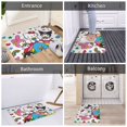 thumbnail image 6 of Saiise Sanrio P Doormat Entrance Mat with Anti Slip Rubber Back Floor Mat Rug for Indoor Outdoor Kitchen Bedroom,16 x 24 Inch, 6 of 6