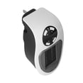 thumbnail image 2 of Calentador eléctrico portátil de 500 W con control remoto para oficina en casa en interiores, 2 of 10
