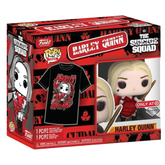 POP! Tees: Heroes (DC), Harley Quinn (DIA) Figure & Tee Exclusive