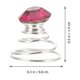 thumbnail image 2 of TEHAUX 12Ud Pasadores De En Espiral De Metal Con Rosados Para Fiesta Y, 2 of 6