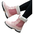thumbnail image 2 of Fur Lined Winter Boots for Women - Waterproof Snow Booties with Anti-Slip Sole, Comfortable Outdoor Walking Shoes, 2 of 11
