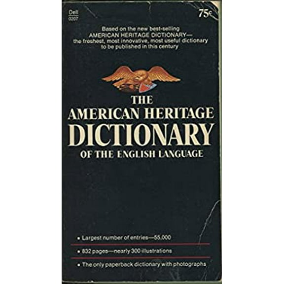 Pre-Owned The American Heritage Dictionary of the English Language 9780440102076 Used