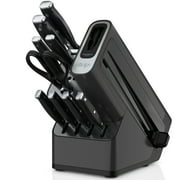 Ninja Foodi NeverDull 10-Piece Essential Knife System with Sharpener, Stainless Steel, K12010