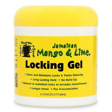 Jamaican Mango & Lime Locking Gel, 6 Ounce (Best Locking Gel For Locs)