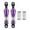 Purple, variant on Kokiya 2 Pieces 1:10 RC Car Shock Absorber Metal Spring for Crawler Vehicles Trucks red