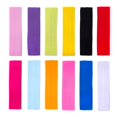 thumbnail image 1 of DERAYEE Bandas para el cabello para yoga para mujer, 12 colores, diademas elásticas suaves para entrenamiento deportivo, accesorios para envolver la cabeza, 1 of 1