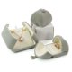 thumbnail image 5 of Caja de terciopelo para anillos, ranuras dobles, caja para anillos de compromiso de boda, caja vintage (caja para anillos), 5 of 5