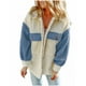 thumbnail image 1 of Abrigos y chaquetas informales de manga larga sin capucha para mujer, moda de invierno, cuello alto, bolsillos, abrigos casuales cálidos sin capucha, abrigos para mujer, 1 of 7