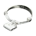 thumbnail image 2 of Naierhg Bracelet Embossing Design Adjustable Jewelry Bell Pendant Baby Bangle for Toddler, 2 of 8