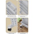 thumbnail image 6 of Taicans 5 Tier Trolley Rolling Book Cart Mobile Bookshelf,Multi-Functional Movable Storage Book Shelves,Slide Out Storage Organizer Narrow Mobile Shelving Unit for office,Dorm,Classroom,Nursery B, 6 of 6