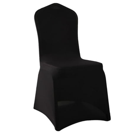 - UBesGoo Elastic Polyester Spandex Banquet Wedding Party Chair Covers Black