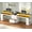 White, variant on 96.6 Inch 2 Person Desk with LED Lights and Power Outlet, Modern Long Computer Desk with File Drawers, Double Table for Home Office, White