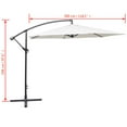 thumbnail image 2 of vidaXL Cantilever Umbrella 118.1" Sand White, 42202, 2 of 8