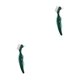 thumbnail image 2 of Cepillo para prótesis dentales Jumpingount Herramienta de limpieza bucal Verde 2Conjunto, 2 of 6